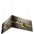 8ft x 8ft x 4ft L-Shaped Hanging Structure